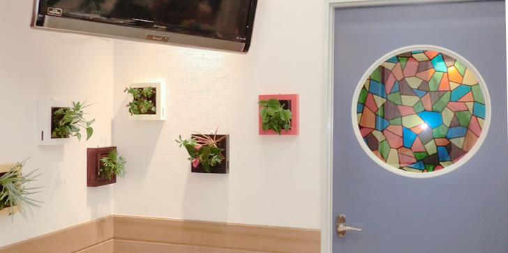 某歯科クリニック サントリーミドリエ フレーム設置