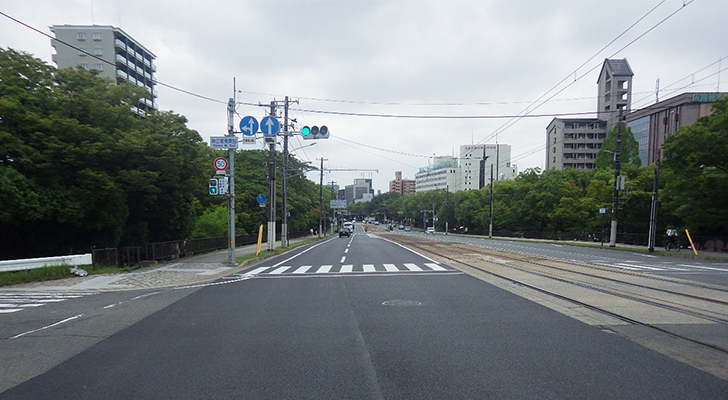 西2区比治山庚午線舗装改良工事（2-1）
