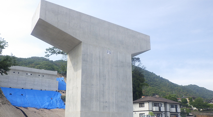 川の内線橋りょう下部工事 (2-1)